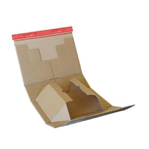 ColomPac CP 066 - Pacco postale - formato A4 - 34.3 cm x 22.3 cm x 5 cm - autoadesiva - marrone - pacco da 20